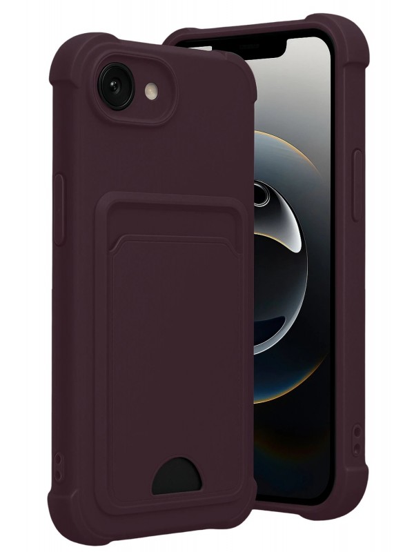 LRZ02 Apple iPhone 16E Kelvin Kartvizitli Silikon - Derin Mor&hellip;