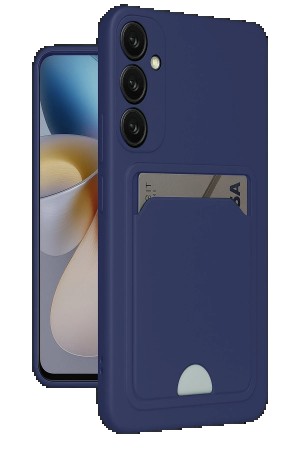 LRZ02 Samsung Galaxy M15 Kelvin Kartvizitli Silikon - Lacivert&hellip;