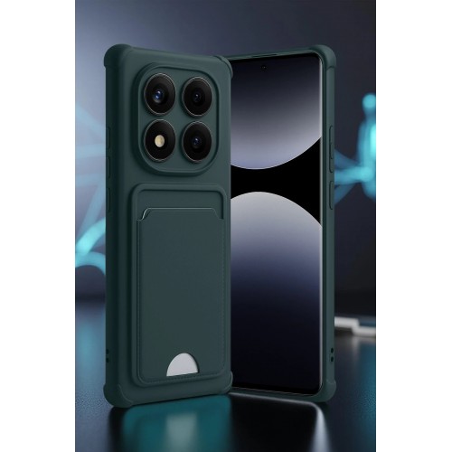 LRZ02 Xiaomi Redmi Note 14 Pro Plus Kelvin Kartvizitli Silikon - Lila