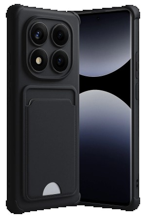 LRZ02 Xiaomi Redmi Note 14 Pro Plus Kelvin Kartvizitli Silikon - Siyah&hellip;