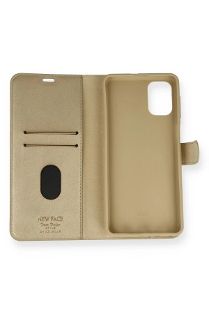 LRZ02 Samsung Galaxy M51 Trend S Plus Kapaklı Kılıf - Gold&hellip;