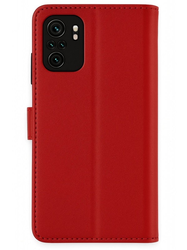 LRZ02 Xiaomi Mi Note 10 Trend S Plus Kapaklı Kılıf - Kırmızı&hellip;