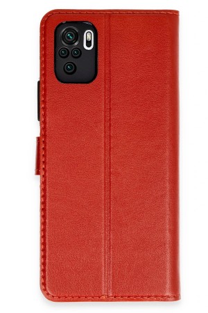 LRZ02 Redmi Note 10 Trend S Plus Kapaklı Kılıf - Kırmızı&hellip;