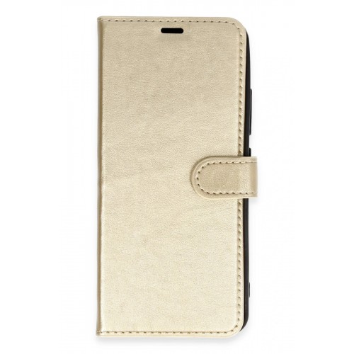 LRZ02 Xiaomi Mi 13 Trend S Plus Kapaklı Kılıf - Gold