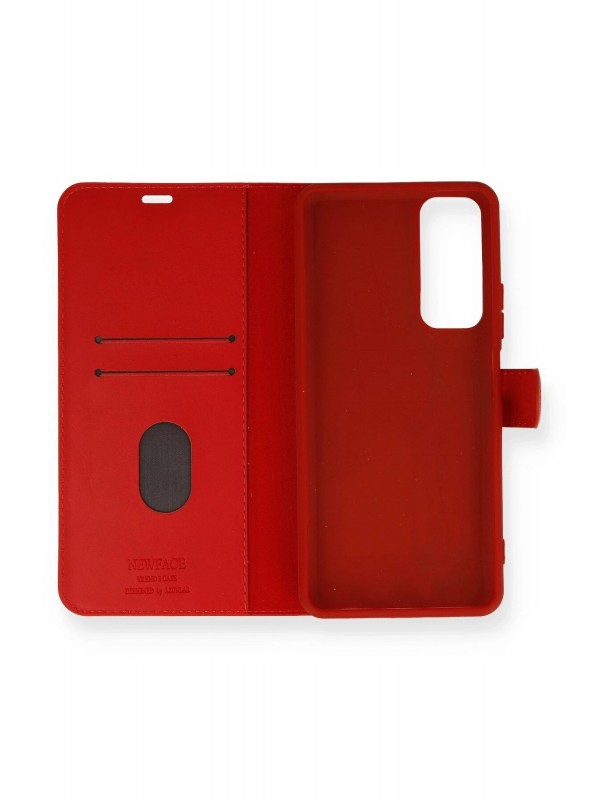 LRZ02 Huawei P Smart 2021 Kılıf Trend S Plus Kapaklı Kılıf - Kırmız&hellip;