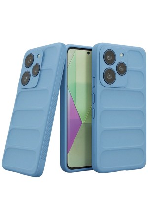 LRZ02 General Mobile Era 50 Kılıf Optimum Silikon - Mavi&hellip;