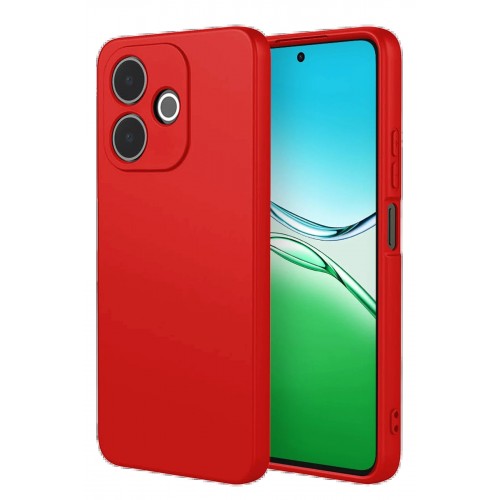 LRZ02 Oppo A5 Pro 4G First Silikon - Kırmızı