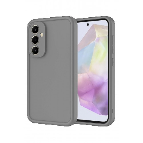 LRZ02 Samsung Galaxy A16 5G Kılıf Viera Silikon - Gri