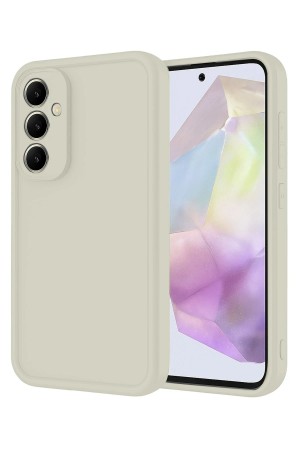 LRZ02 Samsung Galaxy A16 5G Kılıf Viera Silikon - Krem&hellip;