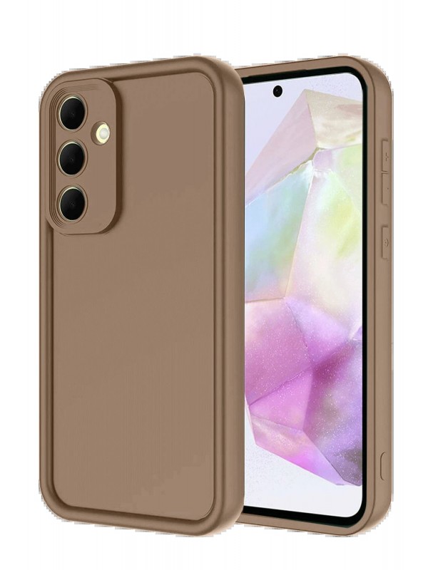 LRZ02 Samsung Galaxy A26 Kılıf Viera Silikon - Kahverengi&hellip;