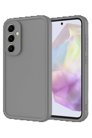 LRZ02 Samsung Galaxy A56 Kılıf Viera Silikon - Gri&hellip;