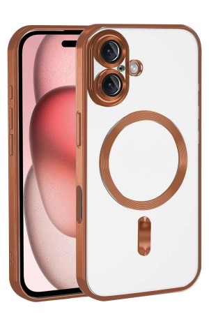 LRZ02 Apple iPhone 17 Kross Magneticsafe Kapak - Turuncu&hellip;