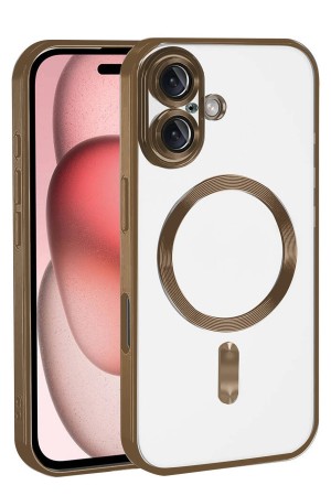 LRZ02 Apple iPhone 17 Kross Magneticsafe Kapak - Çöl Titanyum&hellip;