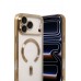 LRZ02 Apple iPhone 17 Pro Kross Magneticsafe Kapak - Gold