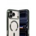 LRZ02 Apple iPhone 17 Pro Kross Magneticsafe Kapak - Koyu Yeşil