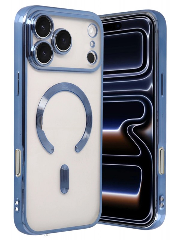 LRZ02 Apple iPhone 17 Pro Kross Magneticsafe Kapak - Sierra Blue&hellip;