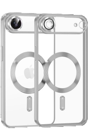 LRZ02 Apple iPhone 17 Air Kross Magneticsafe Kapak - Gümüş&hellip;