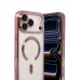 LRZ02 Apple iPhone 17 Pro Max Kross Magneticsafe Kapak - Rose