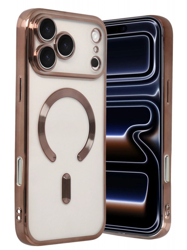 LRZ02 Apple iPhone 17 Pro Max Kross Magneticsafe Kapak - Çöl Titanyum&hellip;