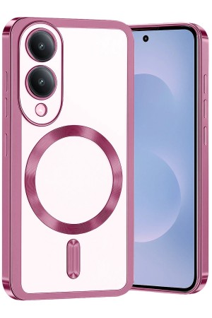 LRZ02 Samsung Galaxy S25 Edge Kross Magneticsafe Kapak - Rose&hellip;