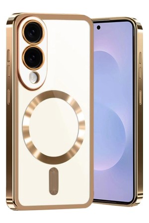 LRZ02 Samsung Galaxy S25 Edge Kross Magneticsafe Kapak - Çöl Titanyum&hellip;