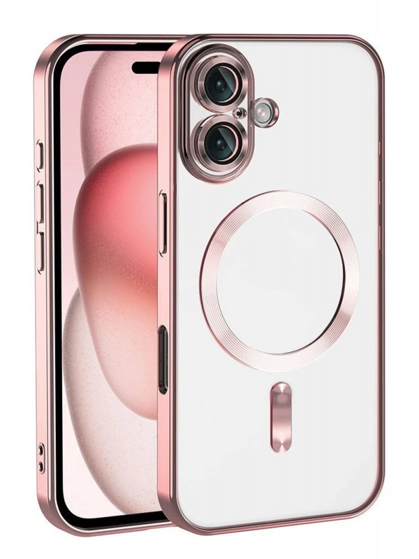 LRZ02 Apple iPhone 17 Kross Magneticsafe Kapak - Rose&hellip;