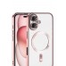 LRZ02 Apple iPhone 17 Kross Magneticsafe Kapak - Rose