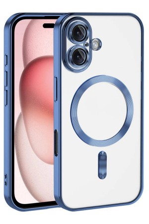 LRZ02 Apple iPhone 17 Kross Magneticsafe Kapak - Sierra Blue&hellip;