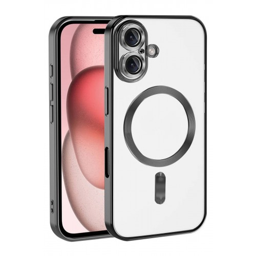 LRZ02 Apple iPhone 17 Kross Magneticsafe Kapak - Siyah