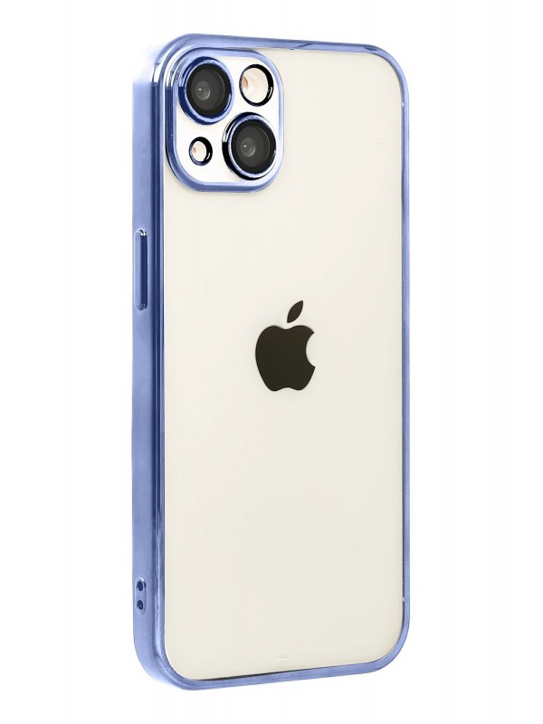 LRZ02 Apple iPhone 15 Lensli Silikon - Açık Mavi&hellip;