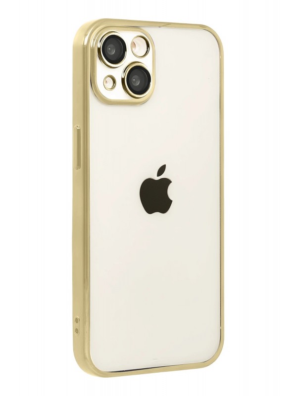 LRZ02 Apple iPhone 15 Lensli Silikon - Gold&hellip;