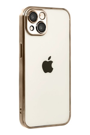 LRZ02 Apple iPhone 15 Lensli Silikon - Çöl Titanyum&hellip;