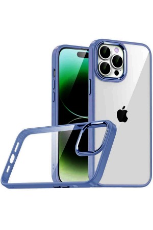 LRZ02 Apple iPhone 15 Pro Max Lensli Silikon - Lacivert&hellip;