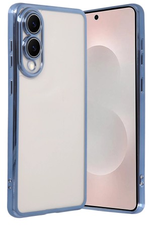 LRZ02 Samsung Galaxy S25 Edge Lensli Silikon - Açık Mavi&hellip;