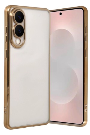 LRZ02 Samsung Galaxy S25 Edge Lensli Silikon - Gold&hellip;