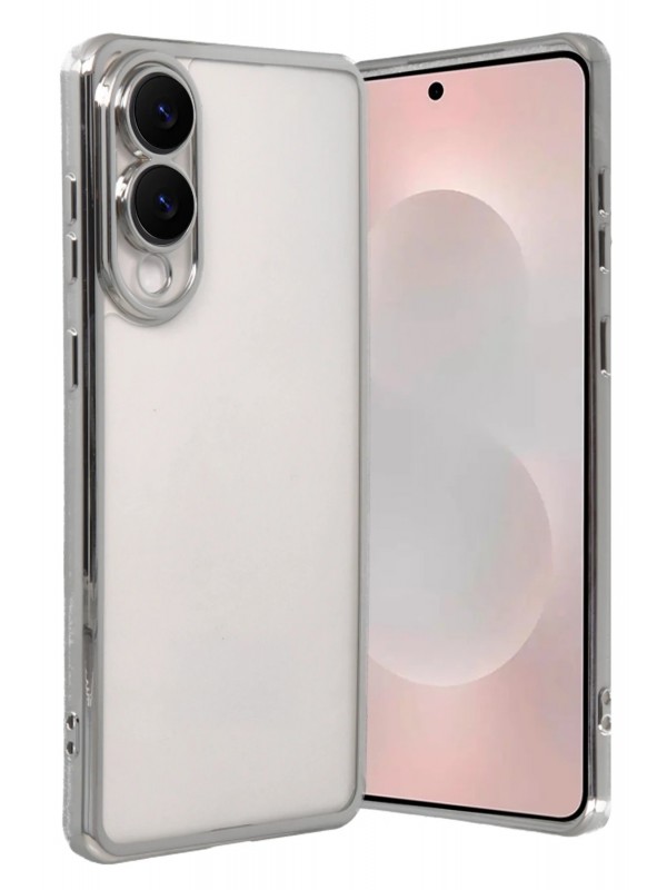 LRZ02 Samsung Galaxy S25 Edge Lensli Silikon - Gümüş&hellip;