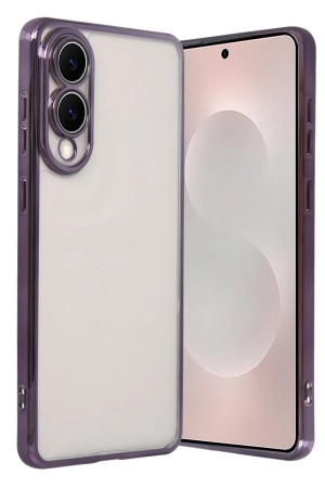 LRZ02 Samsung Galaxy S25 Edge Lensli Silikon - Mor&hellip;