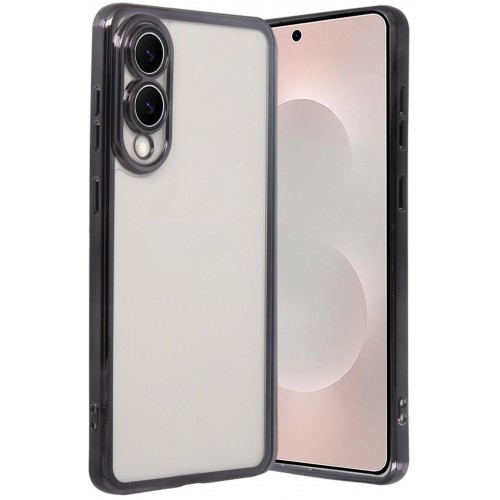 LRZ02 Samsung Galaxy S25 Edge Lensli Silikon - Siyah