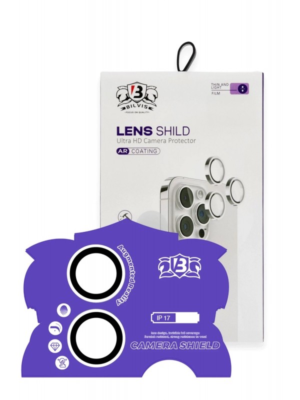 LRZ02 Apple iPhone 17 Bilvis Titan Kamera Lens - Gümüş&hellip;