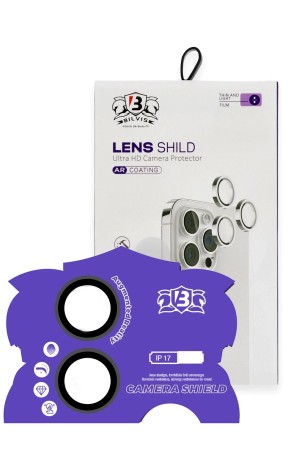 LRZ02 Apple iPhone 17 Bilvis Titan Kamera Lens - Siyah… LRZ02 Apple iPhone 17 Bilvis Titan Kamera Lens - Siyah…
