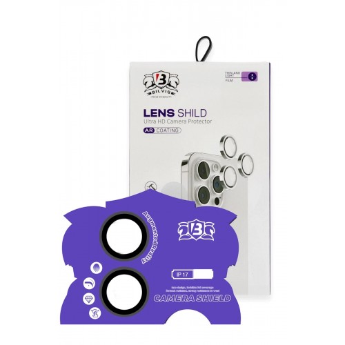 LRZ02 Apple iPhone 17 Bilvis Titan Kamera Lens - Siyah