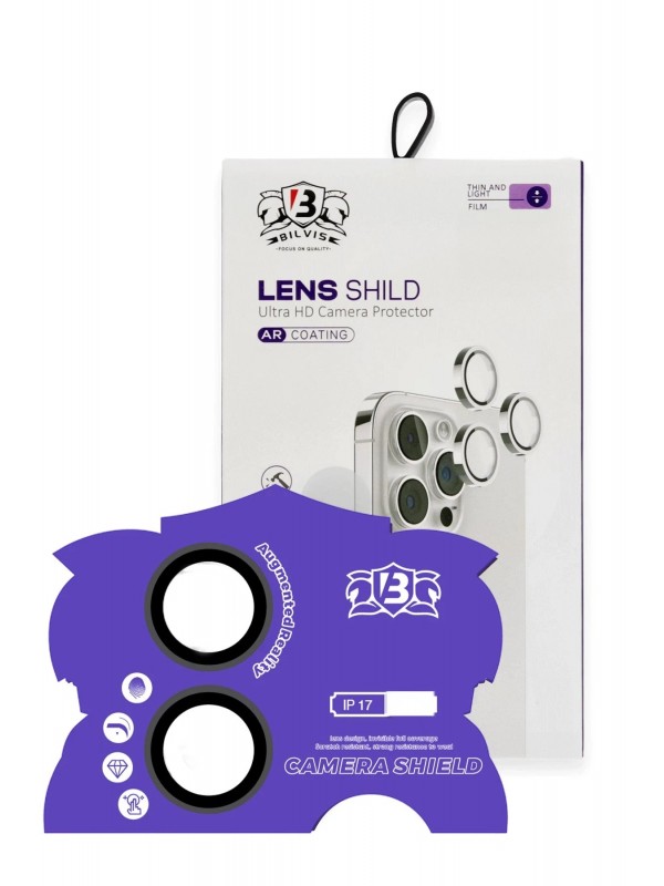 LRZ02 Apple iPhone 17 Bilvis Titan Kamera Lens - Siyah&hellip;