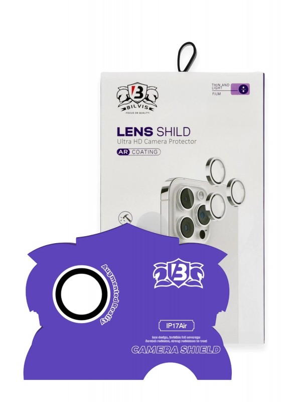 LRZ02 Apple iPhone 17 Air Bilvis Titan Kamera Lens - Gümüş&hellip;