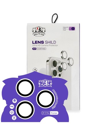 LRZ02 Apple iPhone 17 Pro Max Bilvis Titan Kamera Lens - Gümüş&hellip;