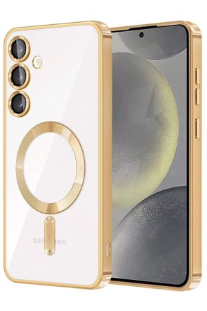 LRZ02 Samsung Galaxy A56 Kross Magneticsafe Kapak - Gold&hellip;