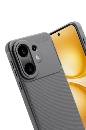 LRZ02 Vivo X200 FE Auto Focus Karbon Kapak -Gri&hellip;