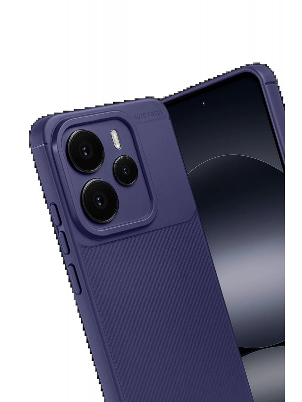 LRZ02 Xiaomi Note 14 5G Auto Focus Karbon Kapak - Lacivert&hellip;