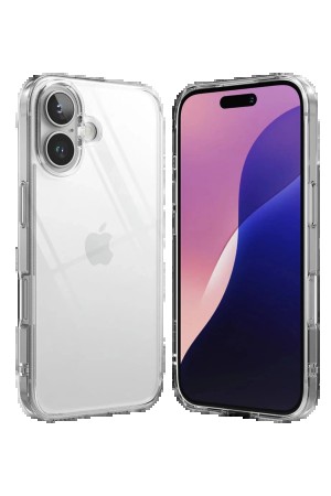 LRZ02 Apple iPhone 17 Lüx Şeffaf Silikon - Şeffaf&hellip;