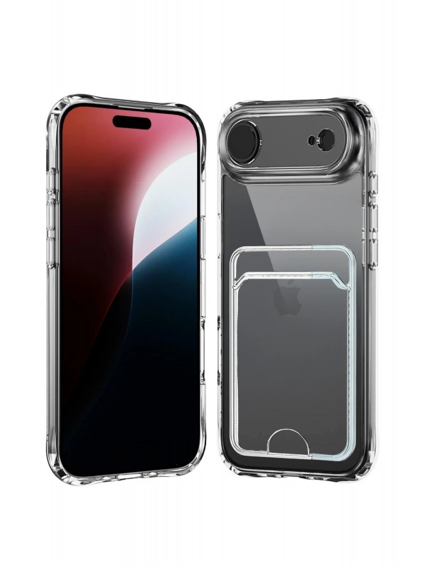LRZ02 Apple iPhone 17 Air Kart Şeffaf Silikon - Şeffaf&hellip;