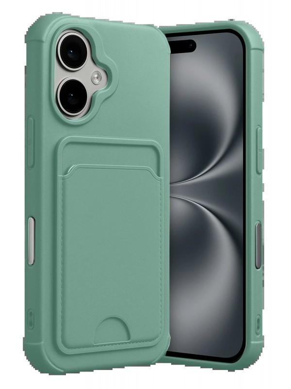 LRZ02 Apple iPhone 17 Kelvin Kartvizitli Silikon - Açık Yeşil&hellip;